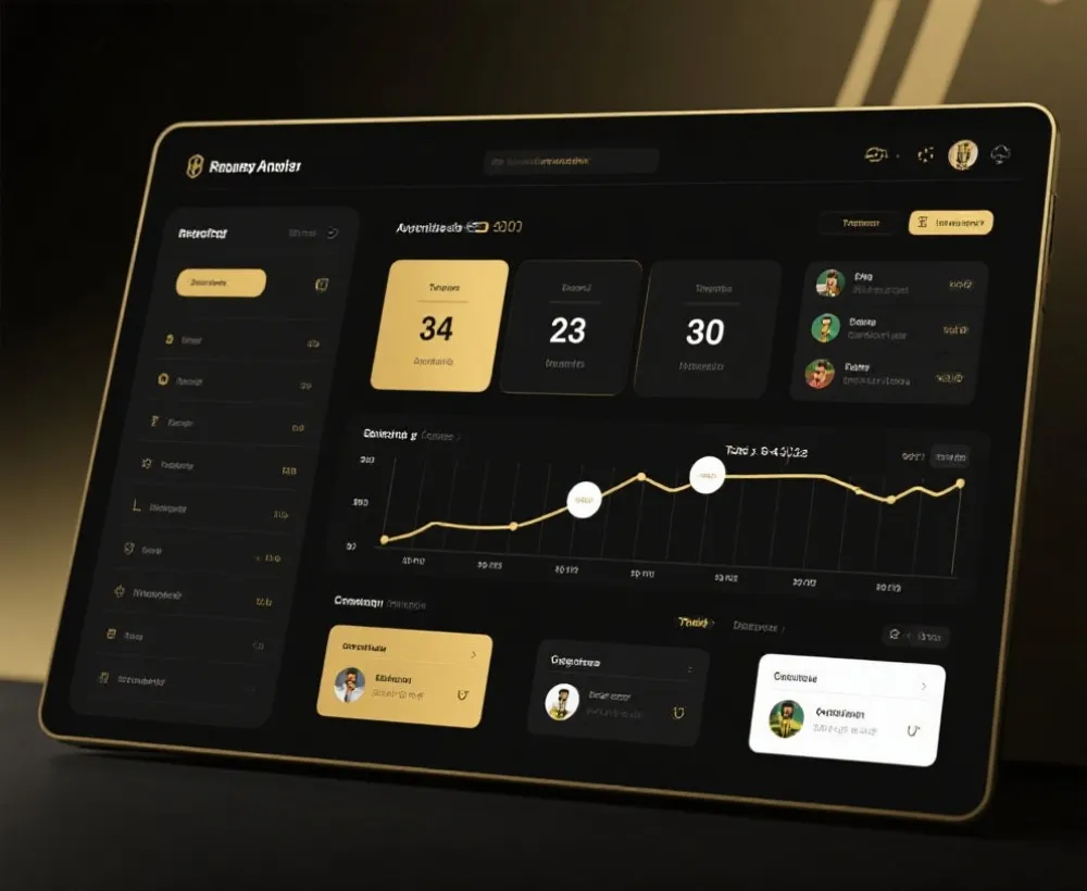 赛事数据与内容中心展示