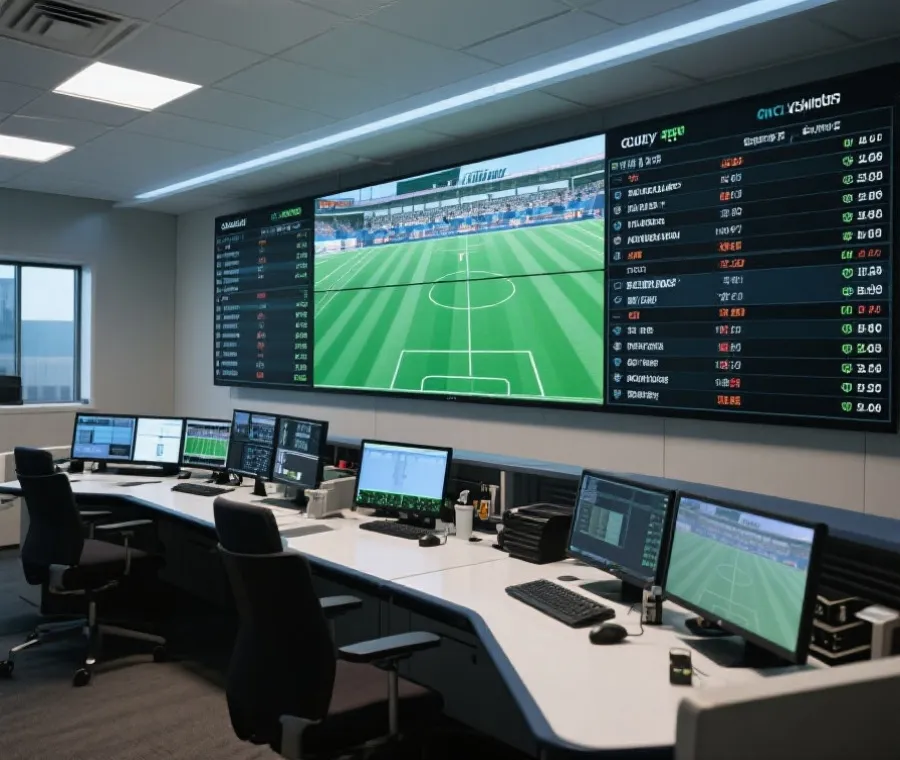 赛事数据中心与即时比分展示场景